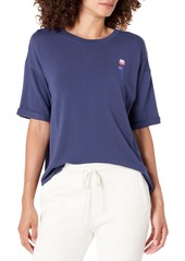 PJ Salvage womens Loungewear Tropic Love Short Sleeve T-shirt Pajama Top   US