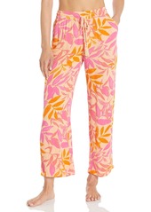 PJ Salvage Women's Loungewear Tropical Punch Cropped Pant  S