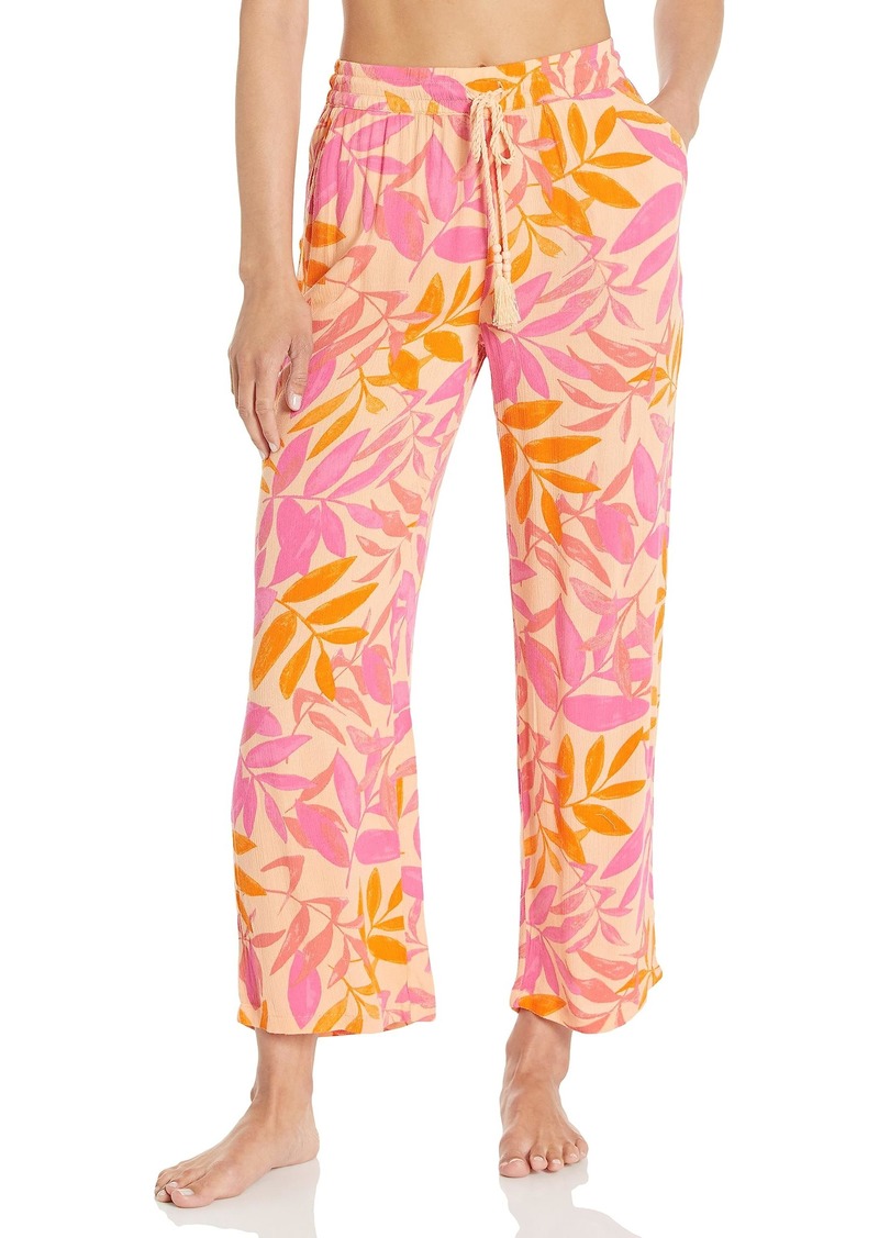 PJ Salvage Women's Loungewear Tropical Punch Cropped Pant  XL