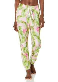 PJ Salvage Women's Loungewear Tropicana Dreams Banded Pant  XL