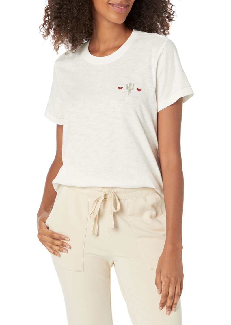 PJ Salvage Women's Loungewear Wild Lands Short Sleeve T-Shirt  XS