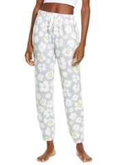 PJ Salvage Women's Smiley Floral Lounge Pants in Grey at Nordstrom