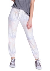 PJ Salvage Palm Lounge Pants in Ivory at Nordstrom