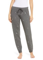 PJ Salvage Shining Star Joggers in Heather Charcoal at Nordstrom