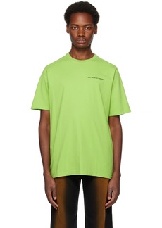 Pop Trading Company Green Printed T-Shirt