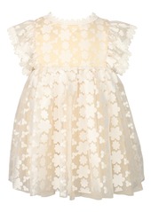 Infant Girl's Popatu Floral Overlay Dress