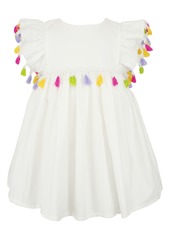 Infant Girl's Popatu Tassel Pinafore Dress