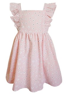 Popatu Daisy Cotton Pinafore Dress