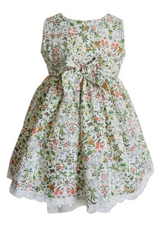 Popatu Floral Bow Front Cotton Dress