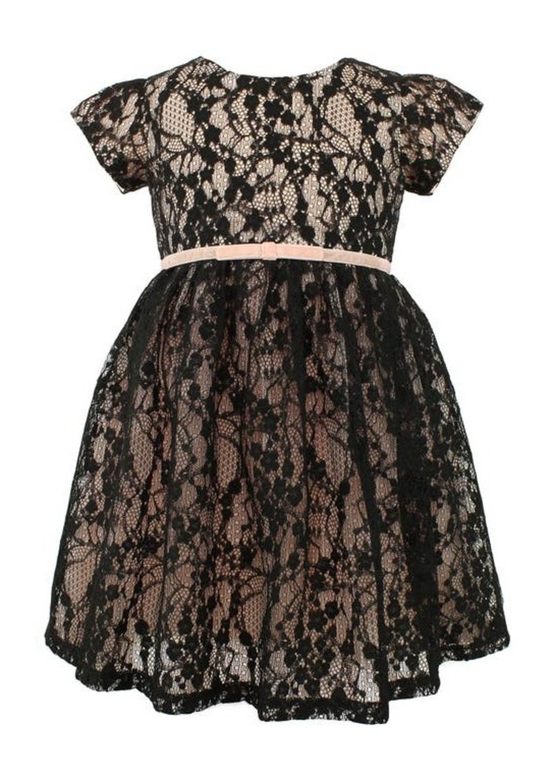 Popatu Kids' Lace Overlay Dress