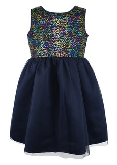 Popatu Kids' Sequin Bodice Tulle Dress