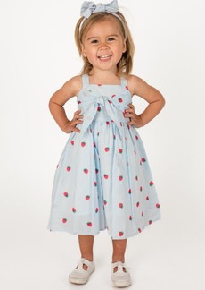Popatu Kids' Strawberry Fit & Flare Dress