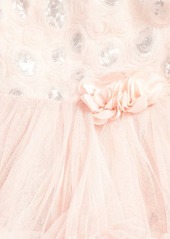 Popatu Rosette Sequin Dress