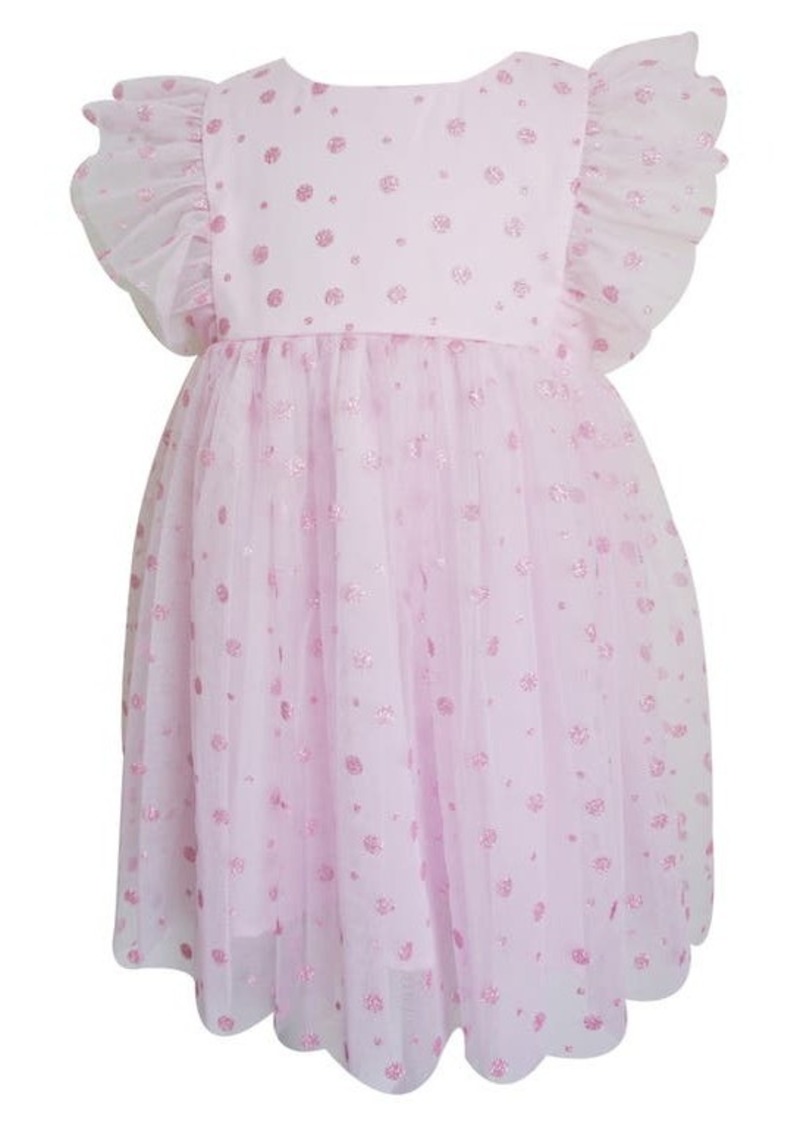 Popatu Shimmer Dot Tulle Dress