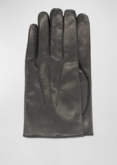 Portolano Men's Napa Leather Whipstitched Gloves