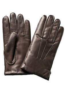 Portolano Men's Brown Nappa Gloves