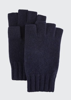 Portolano Men's Cashmere Fingerless Gloves