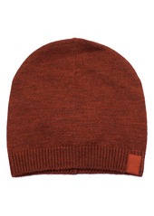 Portolano Merino Wool Beanie in Brick at Nordstrom Rack