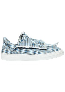 Ports 1961 20mm Layered Check Canvas Sneakers