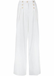 Ports 1961 decorative buttons high-waisted trousers