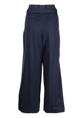 Ports 1961 double waist pleated trousers