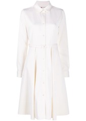 Ports 1961 long-sleeved button-up shirt dress