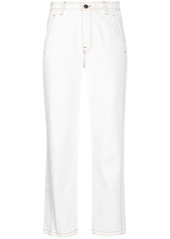 Ports 1961 straight leg white jeans