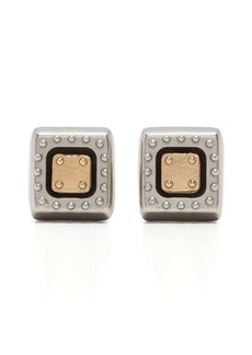 Ports 1961 two-tone square earrings