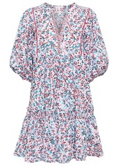 Poupette St Barth Aria floral minidress