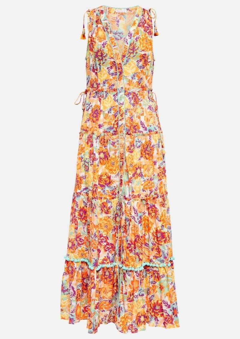 Poupette St Barth Ivy floral maxi dress