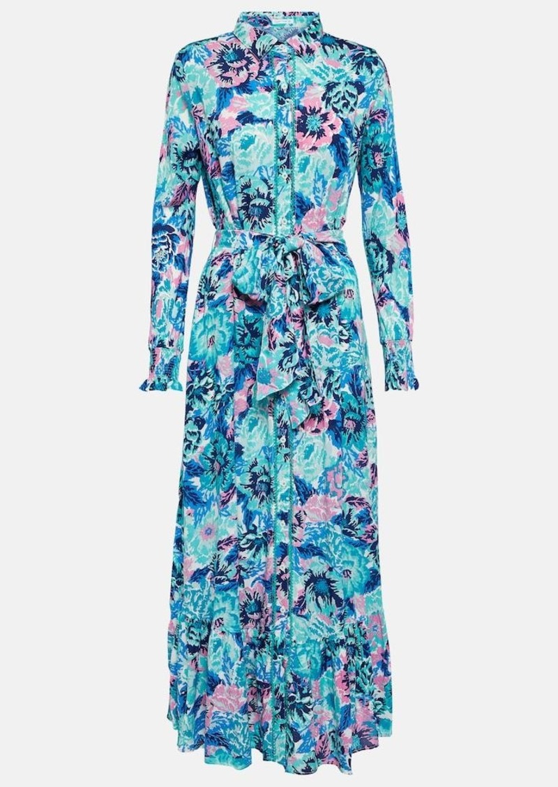 Poupette St Barth Kimi printed maxi dress