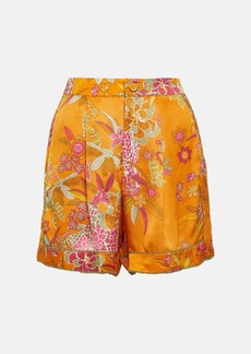 Poupette St Barth Isabelle floral shorts