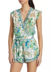 Poupette St Barth Anaik Belted Romper