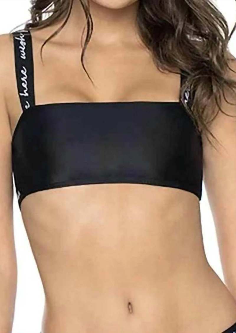 PQ Swim Elastic Rosie Top In Wish You Were Here