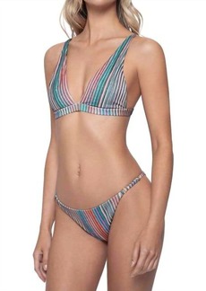 PQ Swim Nirvana Adjustable Teeny Bottom In Multi