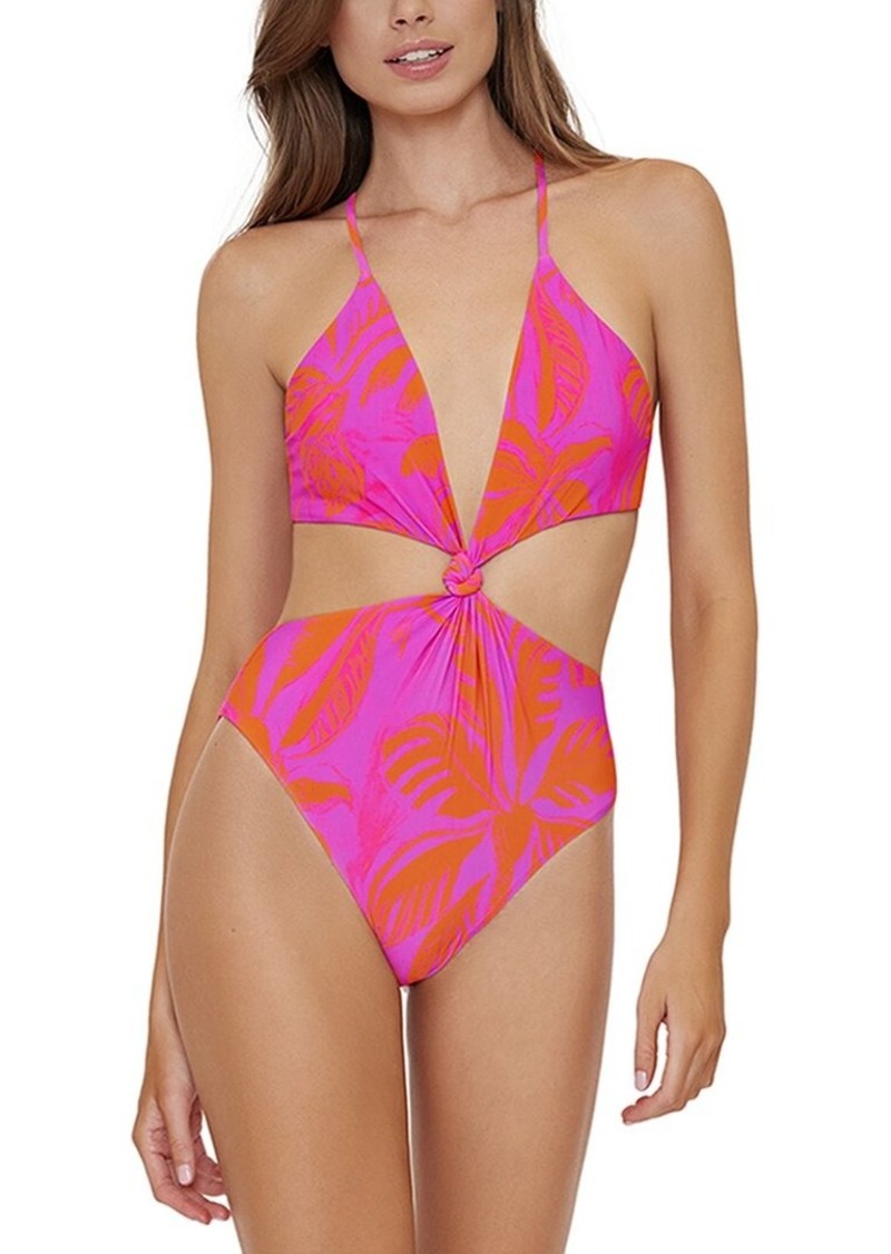 PQ Swim Knot Cutout One-Piece