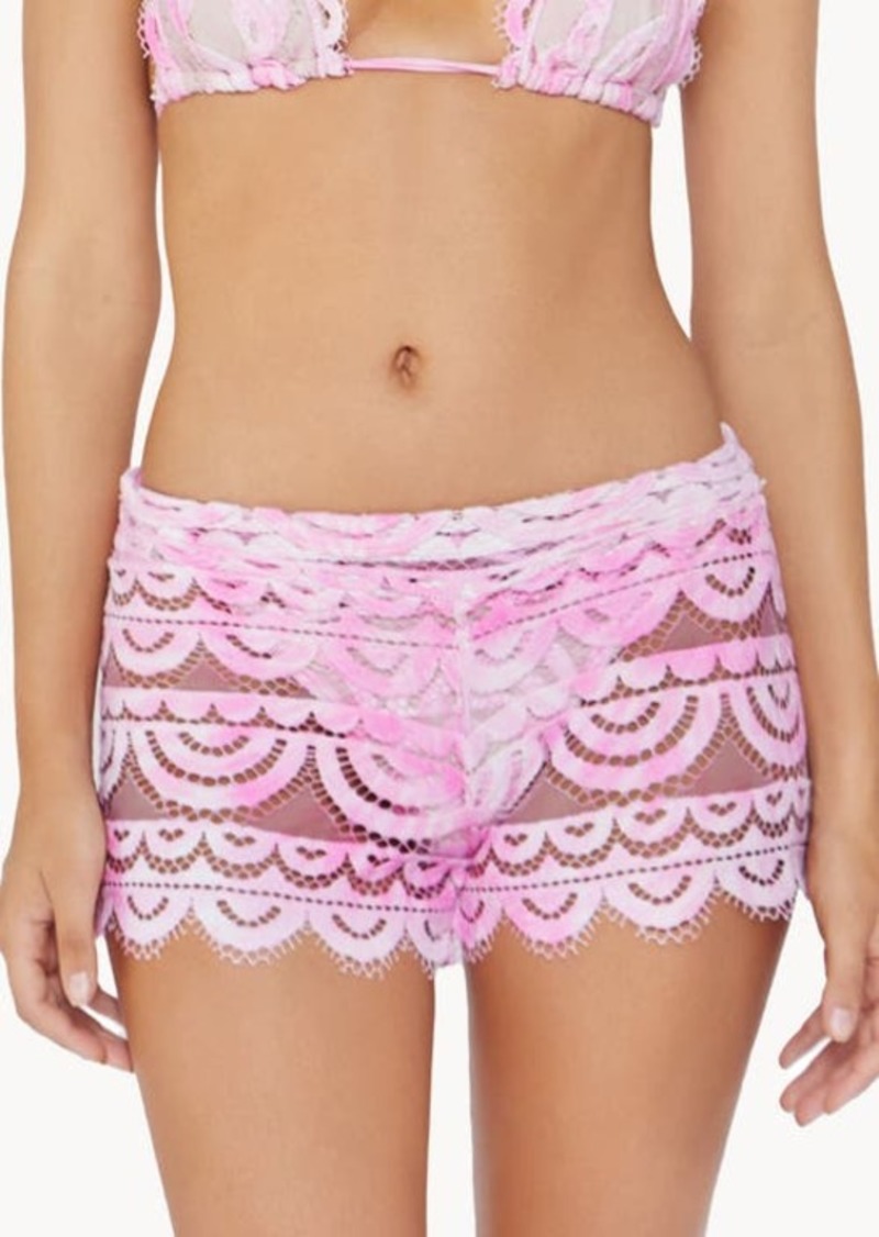 PQ SWIM Lace Cover-Up Shorts