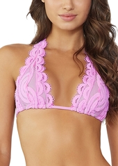 Pq Swim Lace Halter Bikini Top