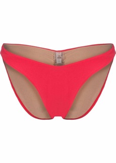 PQ Swim ruched-detail bikini bottoms