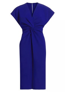 Prabal Gurung Jackie Twisted Midi-Dress