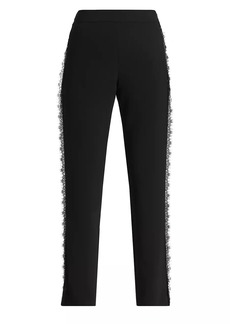 Prabal Gurung Stretch-Crepe Stovepipe Trousers