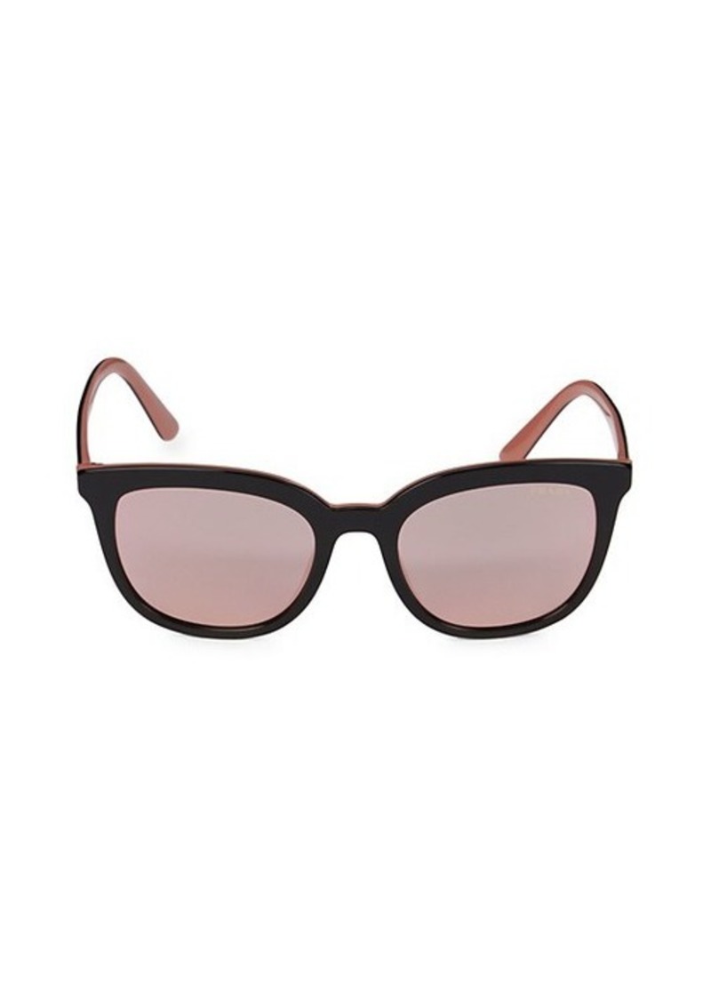 prada 53mm cat eye sunglasses