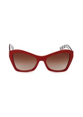 Prada 55MM Cat Eye Sunglasses