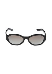 Prada 56MM Geometric Sunglasses