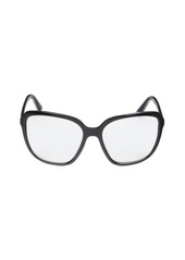 Prada 58MM Rectangle Eyeglasses