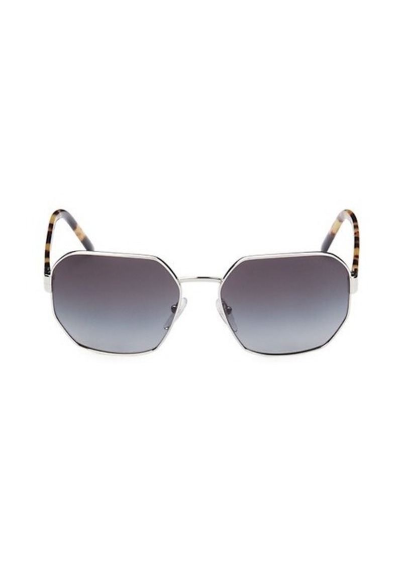 prada 59mm geometric sunglasses