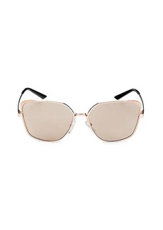 Prada 59MM Oversized Cat Eye Sunglasses