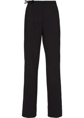 Prada bow-detail trousers