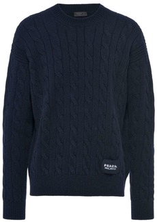 Prada cable-knit cashmere sweater