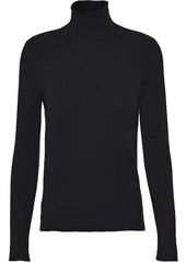 Prada roll-neck cashmere-silk jumper